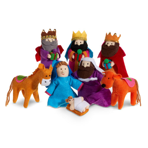 Felt Nativity 6"
