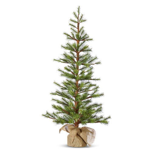 Slim Pine Tree in Bag - 3'