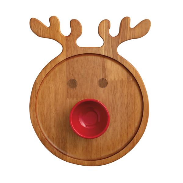 Wood Reindeer Board Set