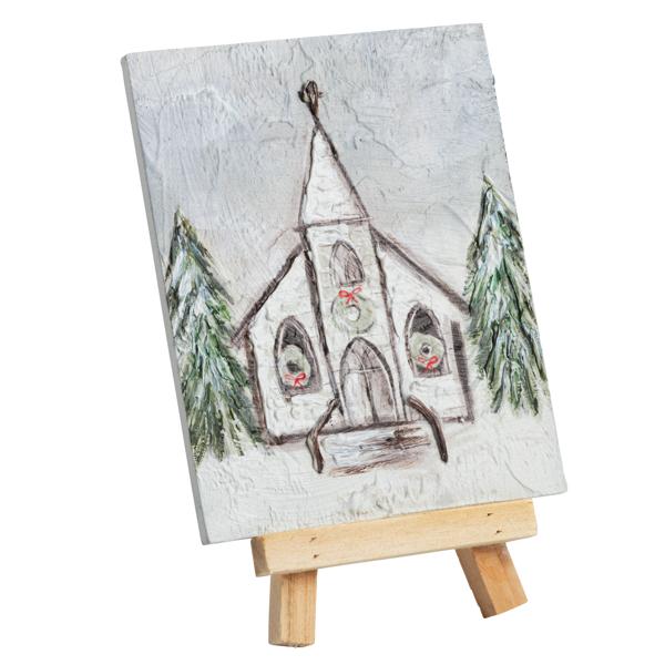 Canvas Holiday Art Print (Three Style Options)
