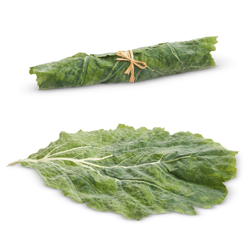 17" Cabbage Leaf Placemat- SET OF 2