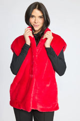 The Stellar Vest in Roma Red