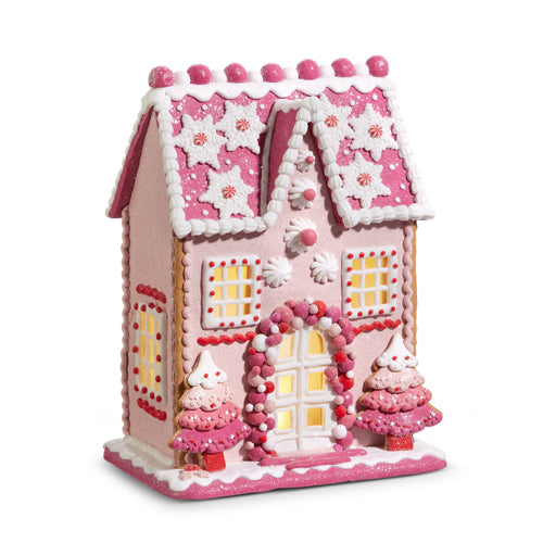 Pink Gingerbread House