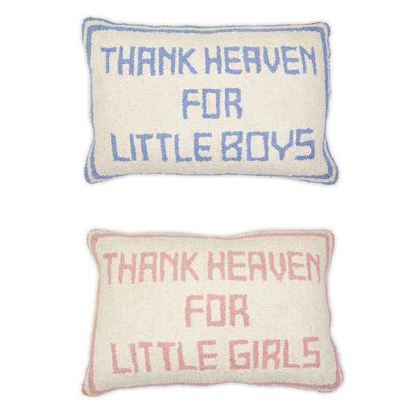 "Thank Heaven" Throw Pillow (Two Color Options!)