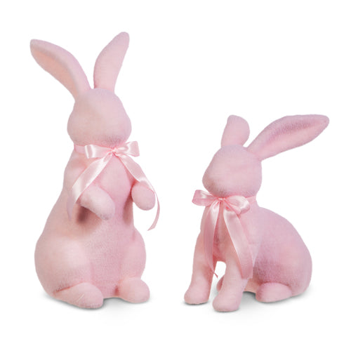 16" Flocked Bunny (Choose Color AND Style!)