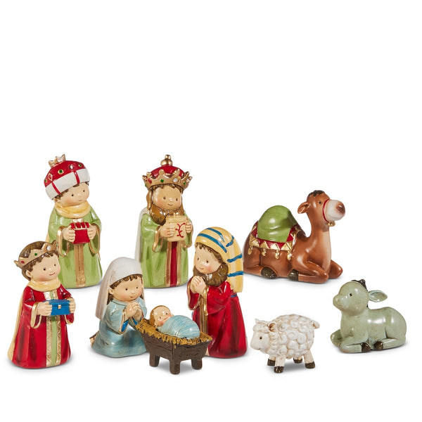 3.5" Kid Nativity