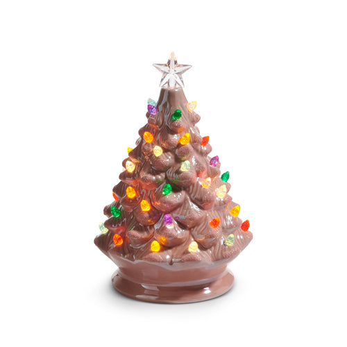 Lighted Pink Vintage Tree