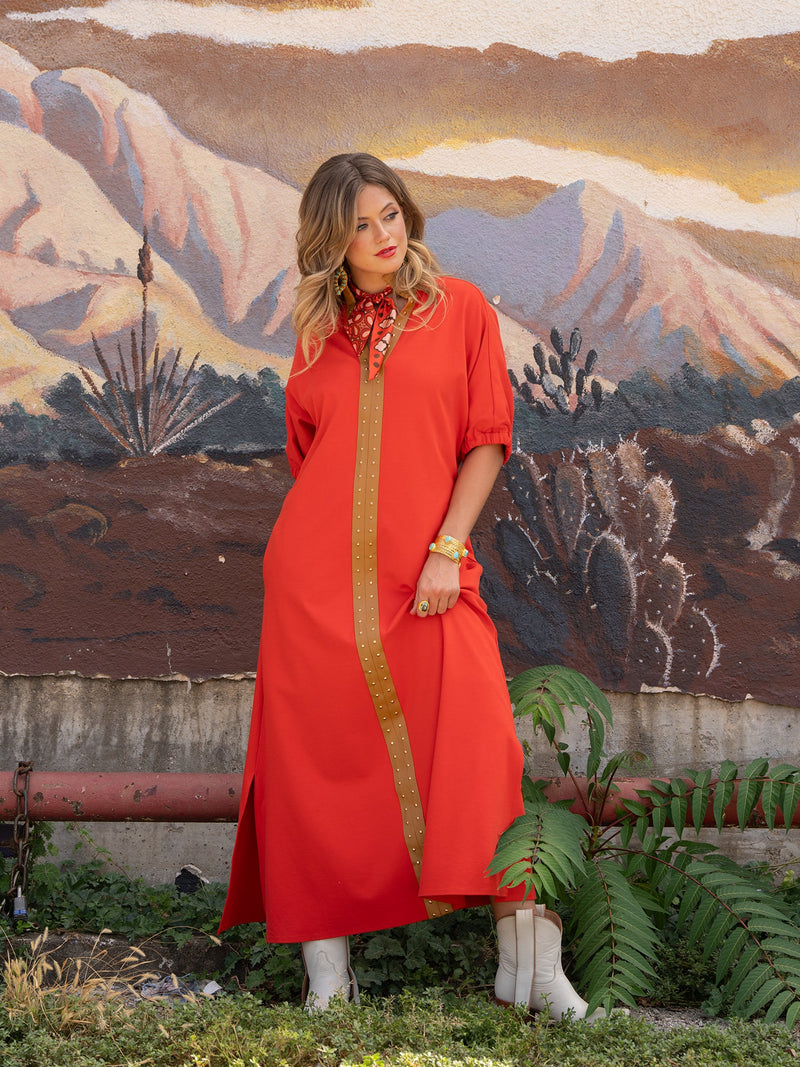 Emily McCarthy Poppy Maxi in Valiant Poppy
