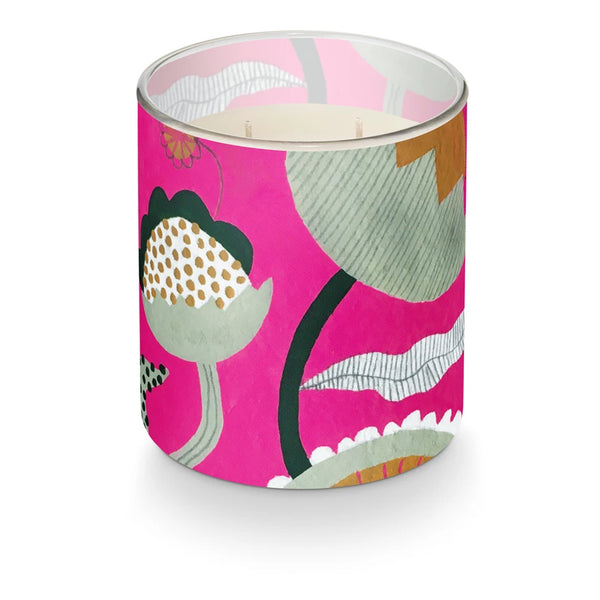 Illume Forest Flora Medium Glass Candle