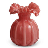 Pink Ruffle Vase