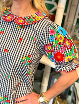 Ivy Jane Gingham Garden Top