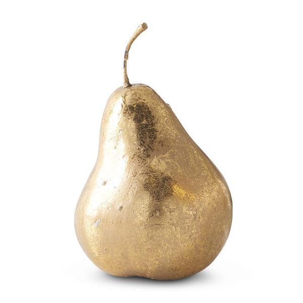 Gold Pear Decor - 4"