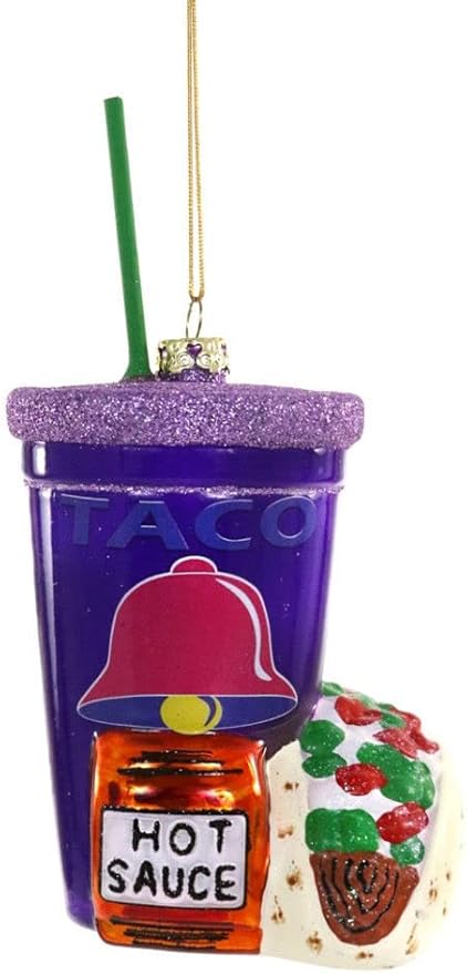 Cody Foster Fast Food Taco Ornament