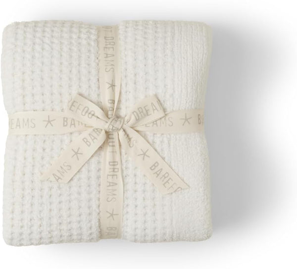 Barefoot Dreams Cozy Chic Waffle Throw