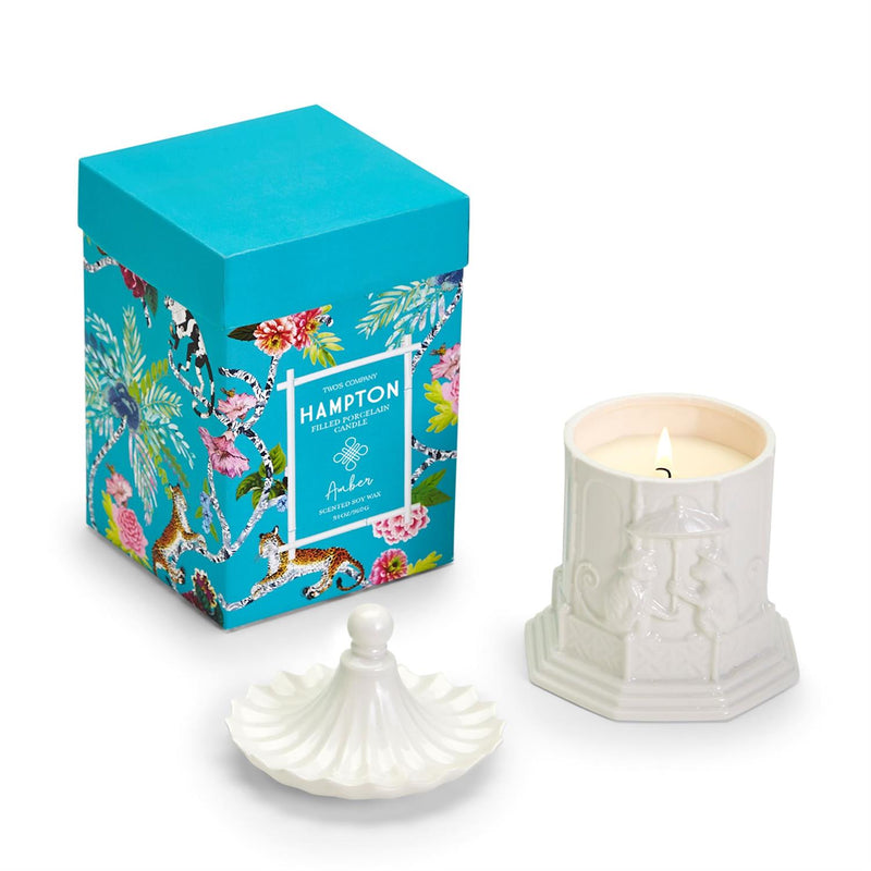 Two's Company Pagoda Scented Candle in Gift Box
