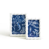 White Faux Bamboo Frame (Two Size Options)