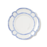 French Blue Bamboo Melamine Dinner Plate (Set of 2)