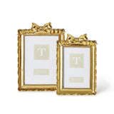 Gold Frame with Accent Bow - Two Size Options