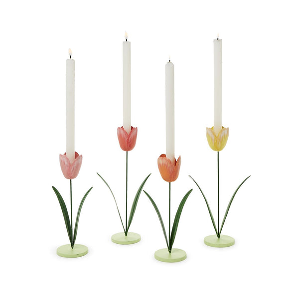 Tulip Taper Candles (Two Size and Two Color Options)