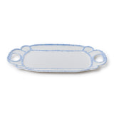 French Blue Bamboo Melamine Platter