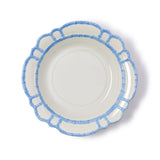 French Blue Bamboo Melamine Bowl