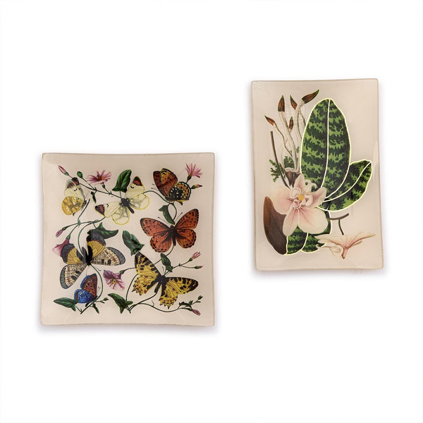 Trinket Tray with Gold Foil Backing (Two Style Options)
