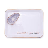 "The World Is Your Oyster" Icon Tray