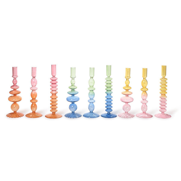 Gradient Colored Candleholder (Multiple Style Options)