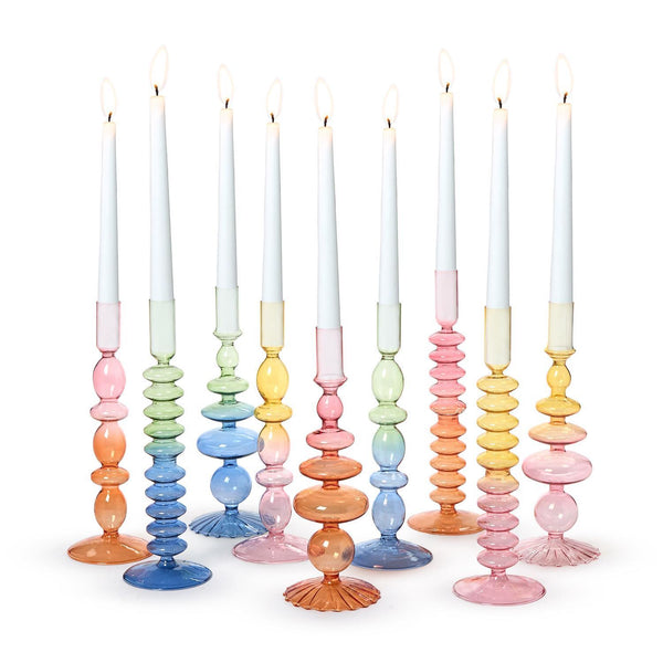 Gradient Colored Candleholder (Multiple Style Options)