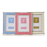 Gold Bamboo Edge Photo Frame (Three Color Options)