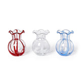 Ruffled Ribbon Vase (Three Color Options)