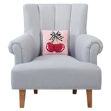 Cherries with Ribbon Hook Pillow