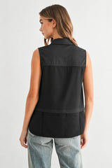 Collared Layering Tank (Two Color Options)