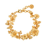 Capucine De Wulf Meadow Walk Bouquet Link Bracelet in Gold