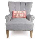 "I'm Kind of A Big Deal" Hook Pillow