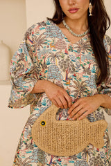Tela Paros Palms Dress