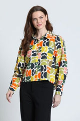 Citrus Multi Puff Sleeve Shirt