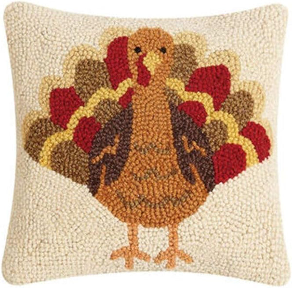 10x10 Turkey Hook Pillow