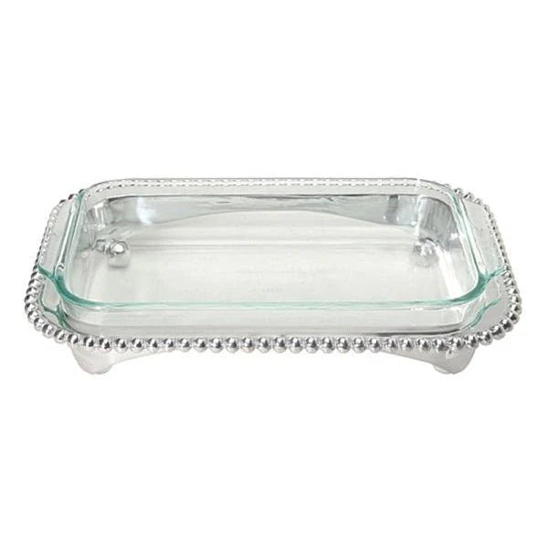 Mariposa Pearled Casserole Caddy