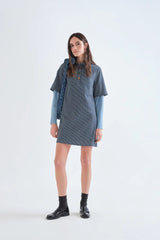 Striped Denim Dress