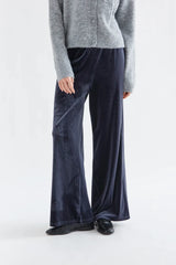 Blue Velvet Trousers
