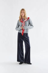 Blue Velvet Trousers