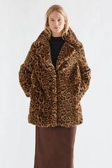 Animal Print Coat