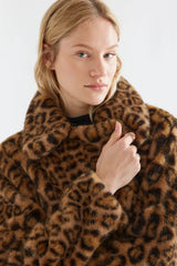 Animal Print Coat