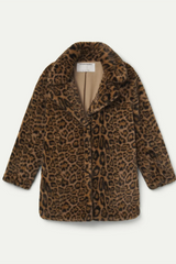 Animal Print Coat