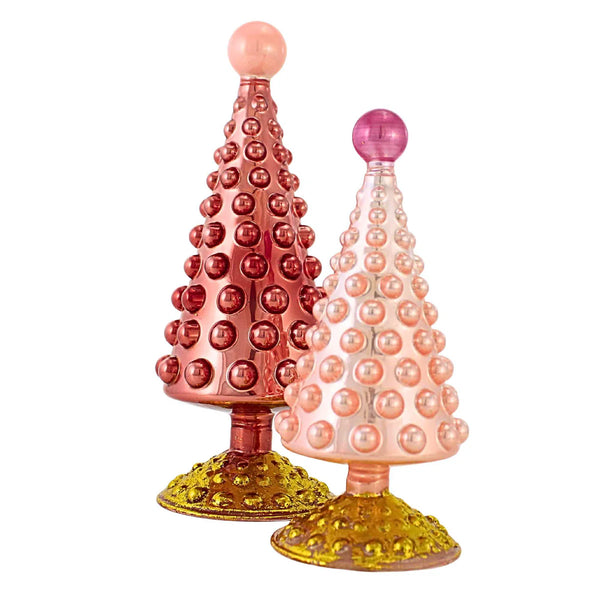 Modern Dotted Tree in Rose (Two Size Options)