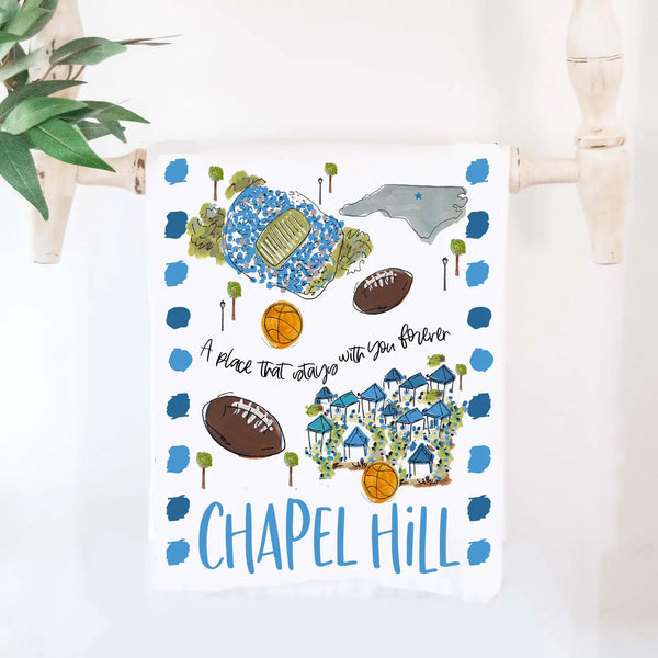 Chapel Hill, NC Tea Towel