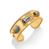 Capucine De Wulf Scarab Family Cuff Bracelet