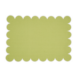 Set of 2 Scalloped Placemats (Multiple Color Options)