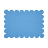 Set of 2 Scalloped Placemats (Multiple Color Options)